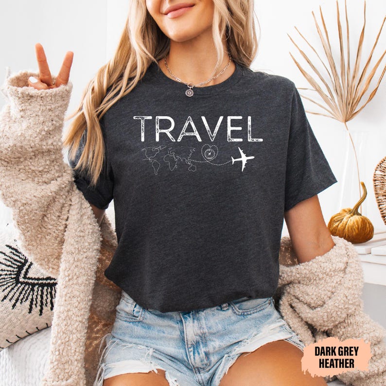 Travel Shirt: Airplane Mode, Summer Vacation Tee bild 4
