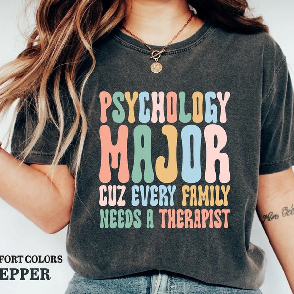 Psychology Major Shirt, Psychology Student Gift,  The Therapist It's Me Shirt, Therapist Appreciation Shirt, Therapist Gift