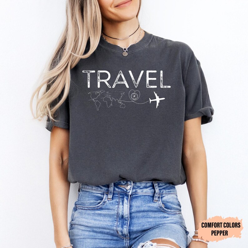 Travel Shirt: Airplane Mode, Summer Vacation Tee bild 12