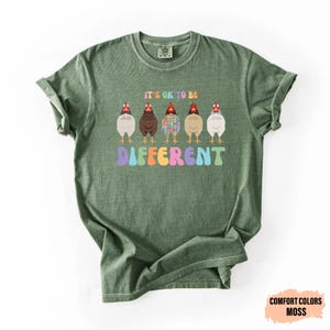 Autism Support Shirt It's Ok To Be Different Shirt Autism Mom Shirt Autism Awareness Shirt image 6