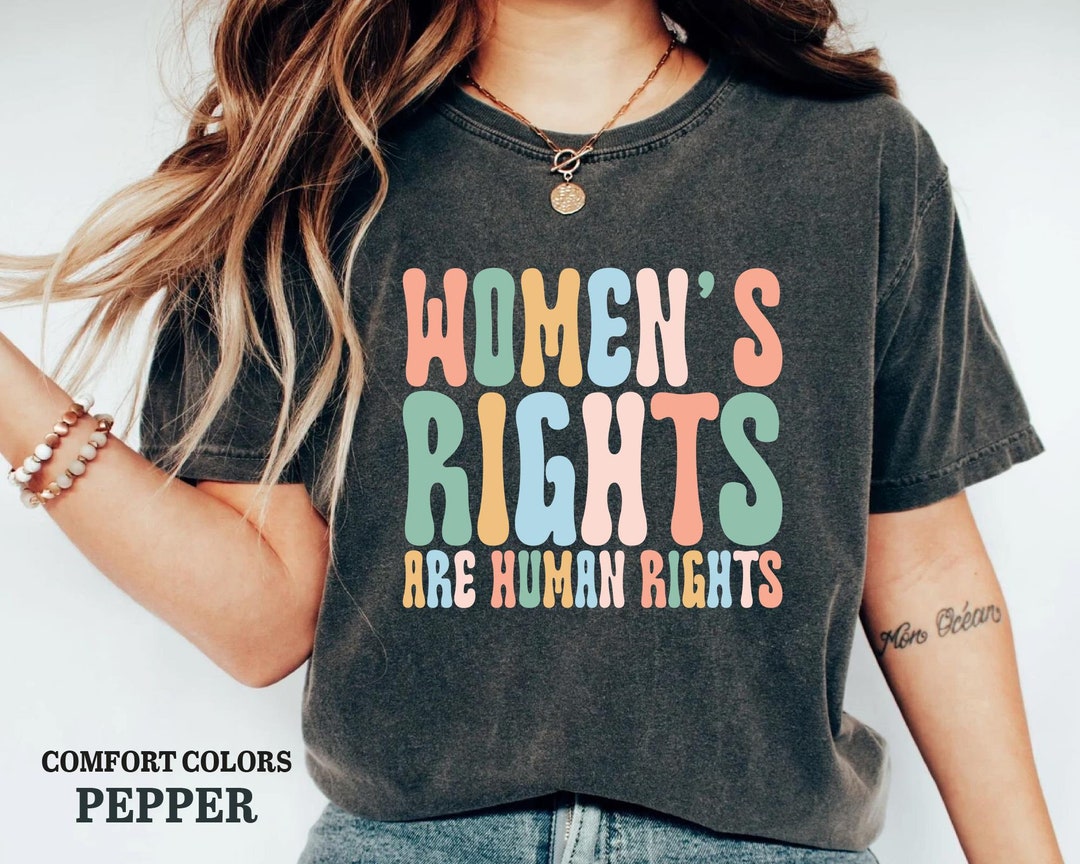 Write For Rights Merch Feminism Shirt Women's Rights Are Human Rights Shirt Feminist Gift Pro ...