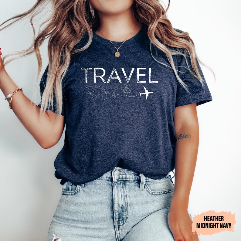 Travel Shirt: Airplane Mode, Summer Vacation Tee bild 5