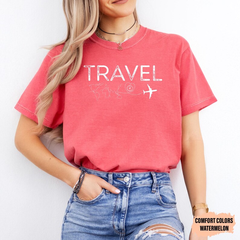 Travel Shirt: Airplane Mode, Summer Vacation Tee bild 8
