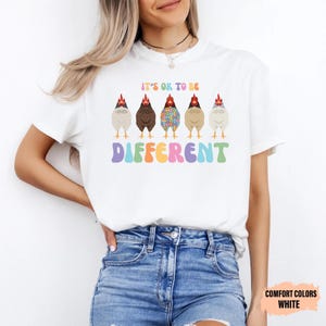 Autism Support Shirt It's Ok To Be Different Shirt Autism Mom Shirt Autism Awareness Shirt image 7