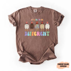 Autism Support Shirt It's Ok To Be Different Shirt Autism Mom Shirt Autism Awareness Shirt image 12