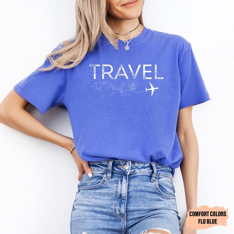 Travel Shirt: Airplane Mode, Summer Vacation Tee bild 6
