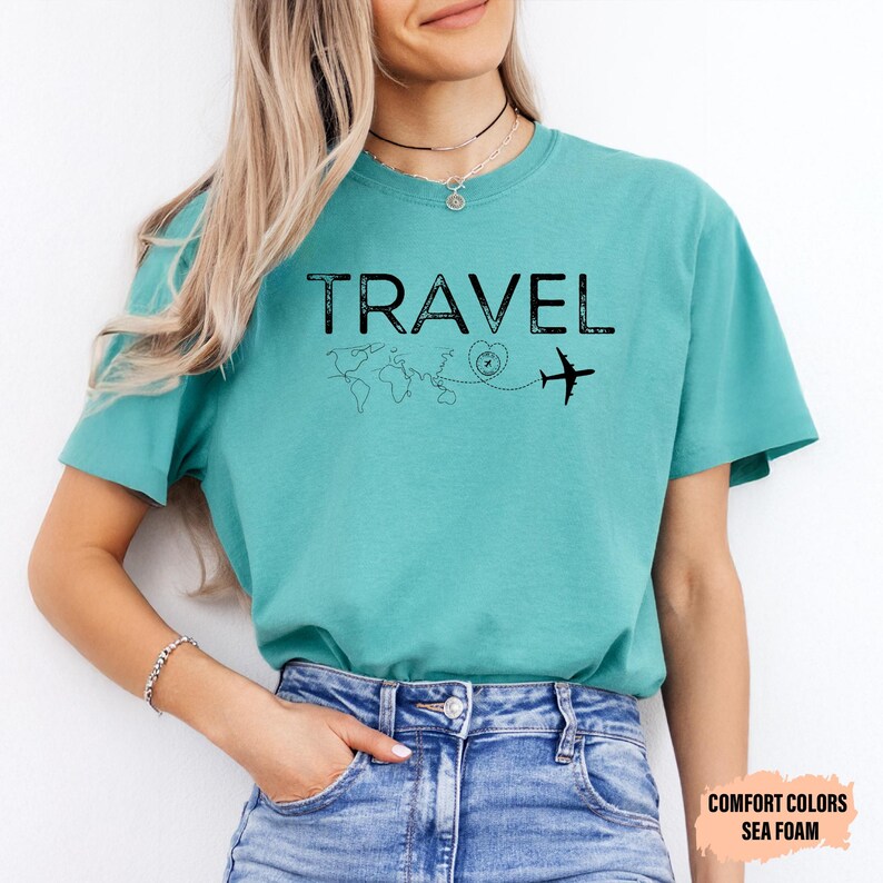 Travel Shirt: Airplane Mode, Summer Vacation Tee bild 9