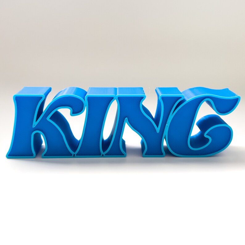 Personalisiertes Namensschild,3D gedruckter Name,Personalisierter freistehender Name,Personalisierter Name für Kinder,Personalisierte Geschenke, Bild 11