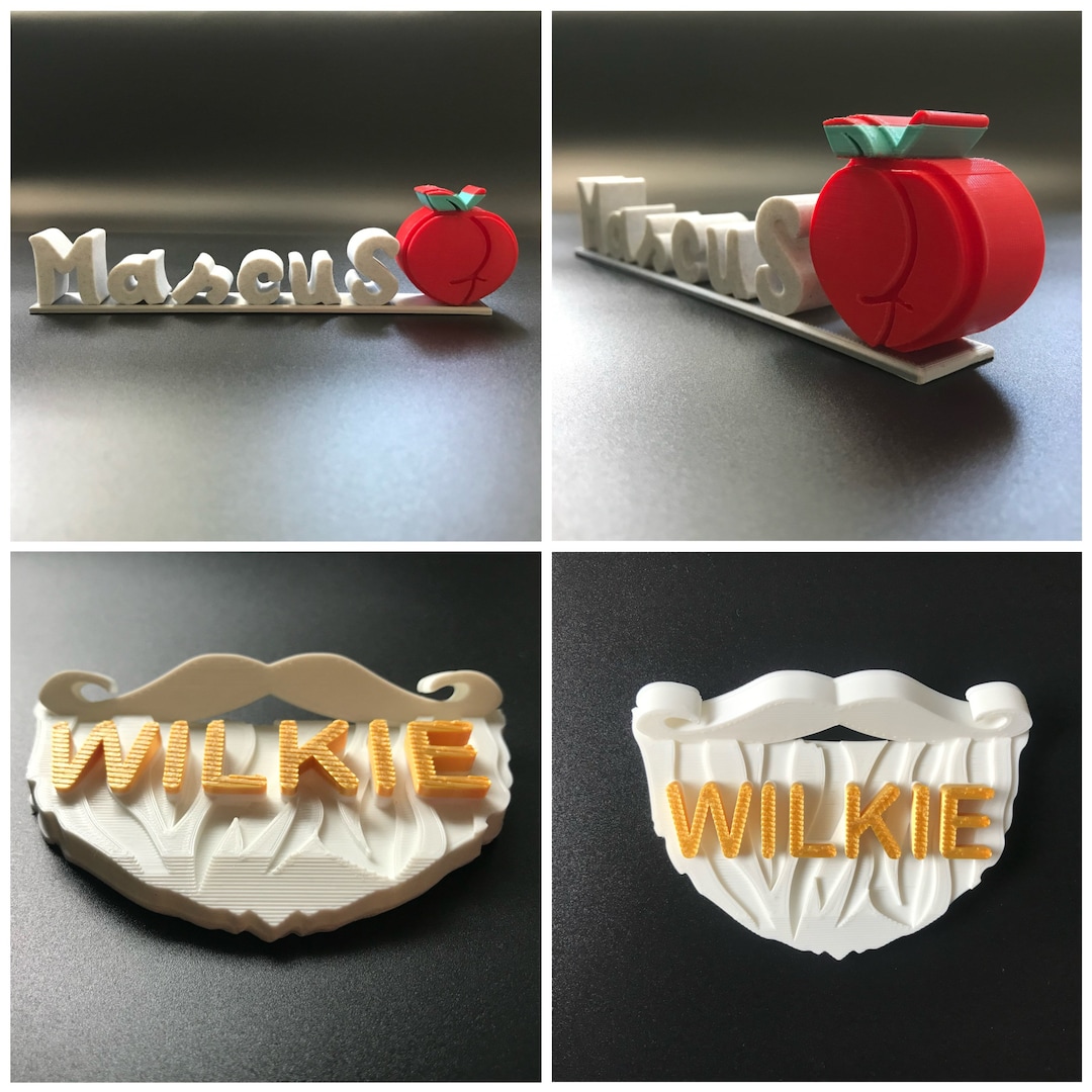 Custom Desk Name Plate,3d Printed Name Sign,graduation Party