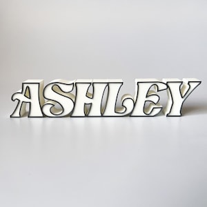 Personalisiertes Namensschild,3D gedruckter Name,Personalisierter freistehender Name,Personalisierter Name für Kinder,Personalisierte Geschenke, Bild 12