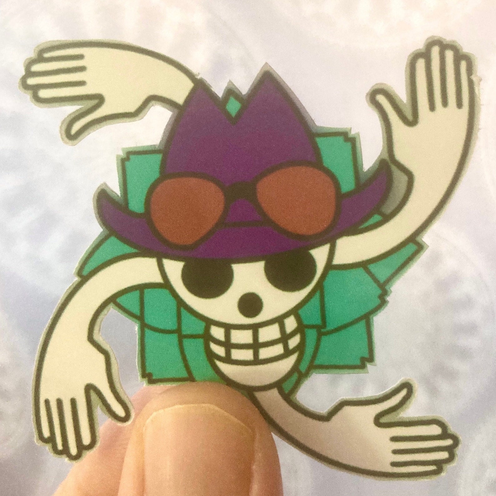 Straw Hat Luffy Crew Stickers One Piece Etsy