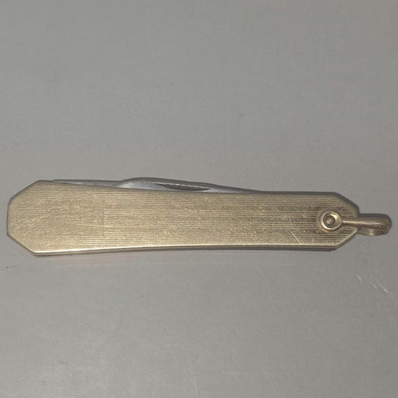 Antique Gold Filled Watch FOB Miniature Pocket Knife