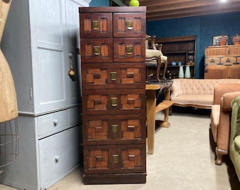 A Charming Contemporary Tall Chest Of Drawers