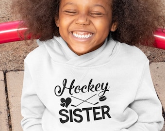 Hockey Sister Hoodie, Proud Hockey Sister, Hockey Sister Sweater, Hockey Sweatshirt, Hockey Sister, Sister Hockey Sweater, Hockey Sister