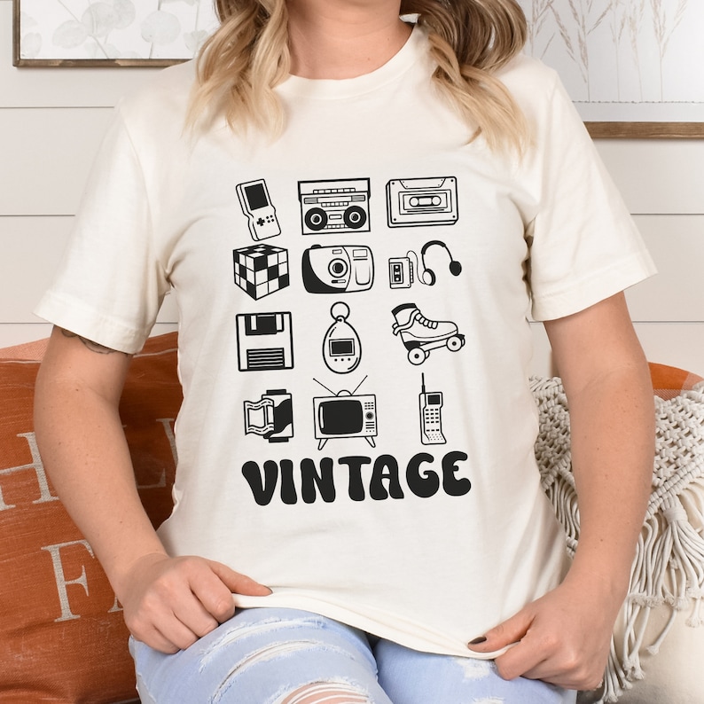 Vintage jaren '90 Shirt, Nostalgische jaren '90 shirt, Technologie shirt, Retro jaren '90 shirt, Verhoogd in de jaren '90, '90s throwback shirt, Terug naar de jaren '90 jaren '90 vibe afbeelding 5