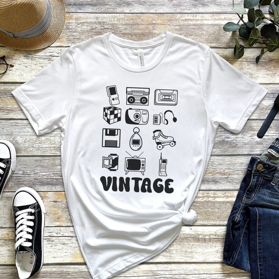 Vintage 90s Shirt, Nostalgic 90's shirt, Technology shirt, Retro 90s shirt, Raised in the 90s, 90s throwback shirt, Back to the 90s 90s vibe