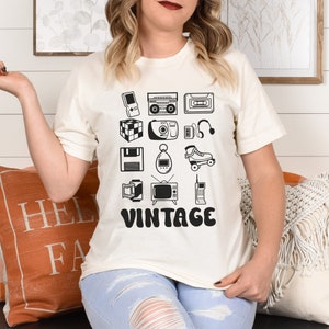 Vintage jaren '90 Shirt, Nostalgische jaren '90 shirt, Technologie shirt, Retro jaren '90 shirt, Verhoogd in de jaren '90, '90s throwback shirt, Terug naar de jaren '90 jaren '90 vibe afbeelding 7