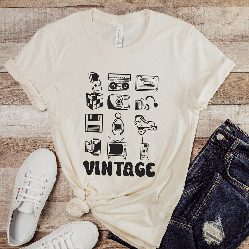 Vintage jaren '90 Shirt, Nostalgische jaren '90 shirt, Technologie shirt, Retro jaren '90 shirt, Verhoogd in de jaren '90, '90s throwback shirt, Terug naar de jaren '90 jaren '90 vibe afbeelding 2