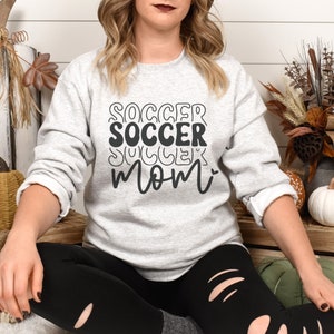 Soccer Mom Sweatshirt, Mom Soccer Shirt, Game Day Sweatshirt, Sports Sweatshirt, Soccer Mom Crewneck, Sports Mom Shirt, Cute Mama Shirt