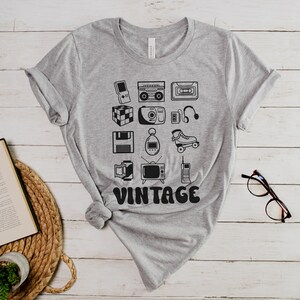 Vintage jaren '90 Shirt, Nostalgische jaren '90 shirt, Technologie shirt, Retro jaren '90 shirt, Verhoogd in de jaren '90, '90s throwback shirt, Terug naar de jaren '90 jaren '90 vibe afbeelding 6