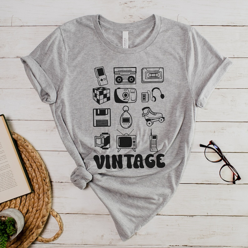 Vintage jaren '90 Shirt, Nostalgische jaren '90 shirt, Technologie shirt, Retro jaren '90 shirt, Verhoogd in de jaren '90, '90s throwback shirt, Terug naar de jaren '90 jaren '90 vibe afbeelding 6