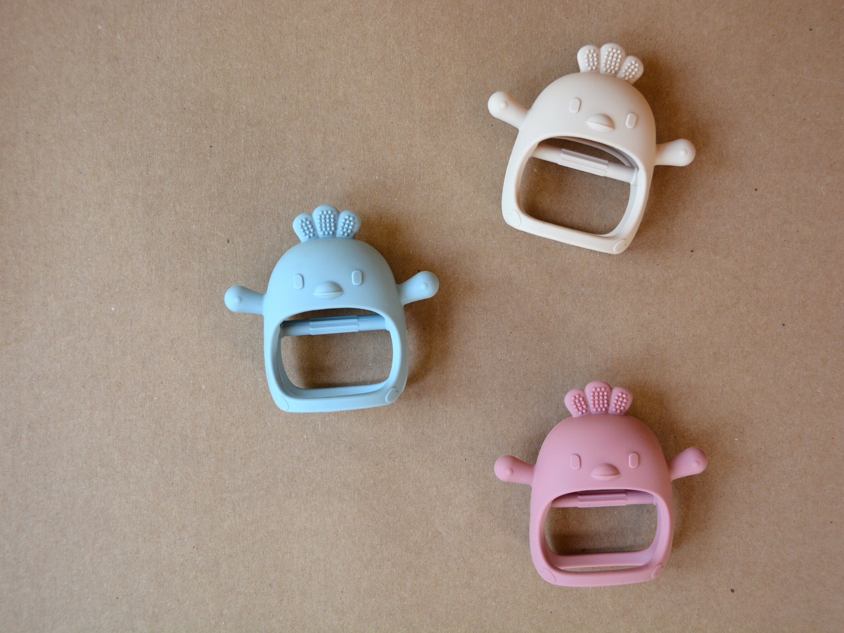 Silicone Baby Teething Toy for 0-12 Month Infants, Infant Chew Toy ...