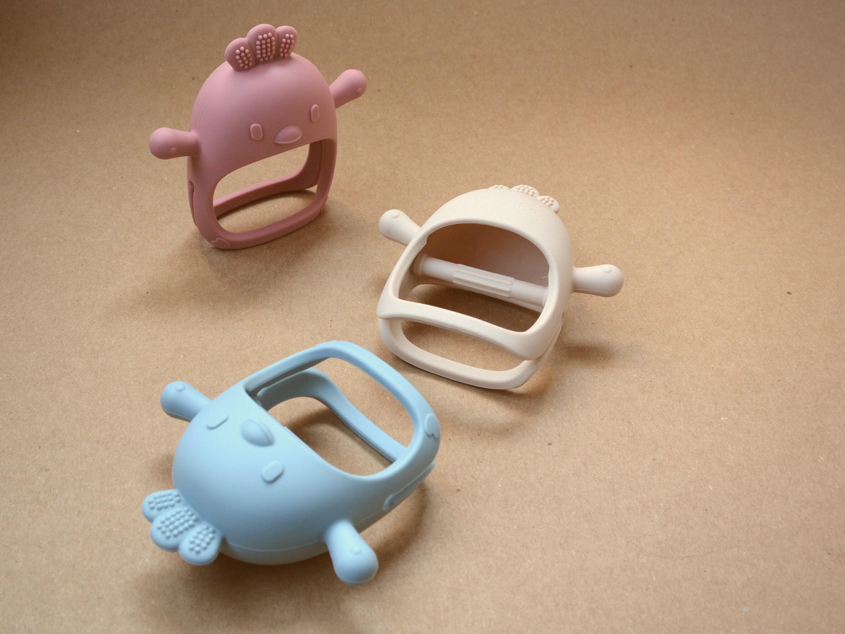 Silicone Baby Teething Toy for 0-12 Month Infants, Infant Chew Toy ...