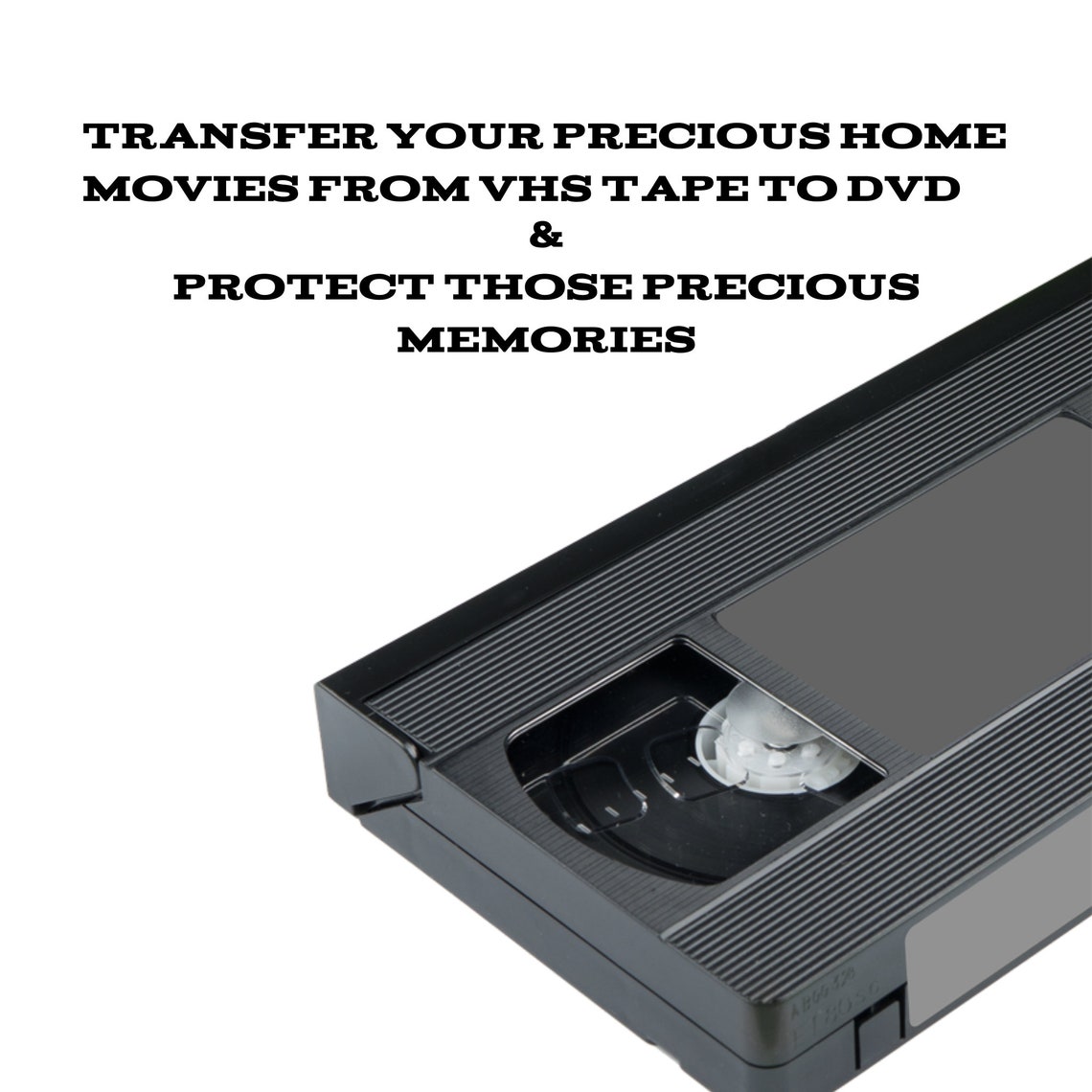 VHS to DVD Video Tape Transfer Service Etsy
