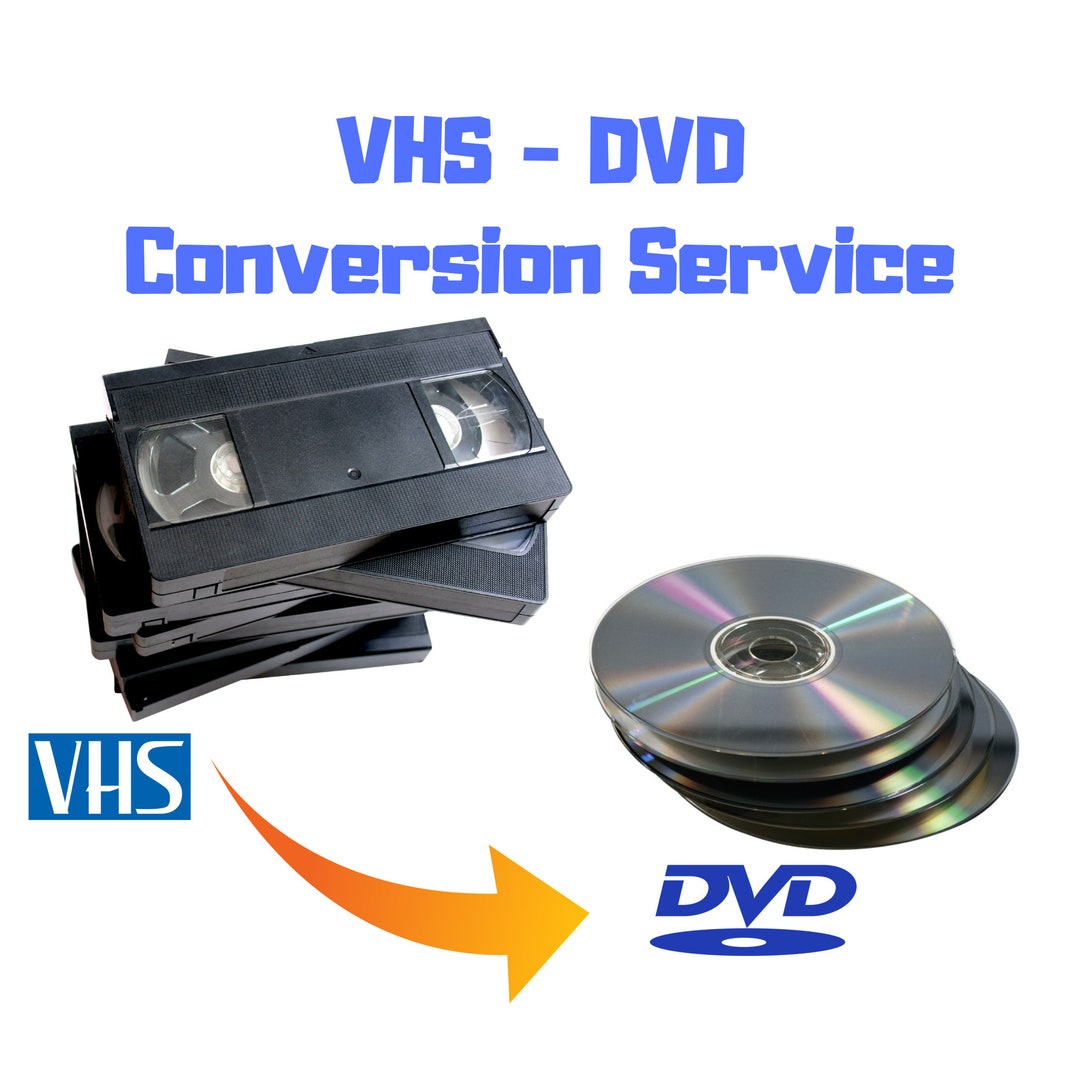 VHS to DVD Video Tape Transfer Service - Etsy VHS to DVD Video Tape Transfer Service - Etsy