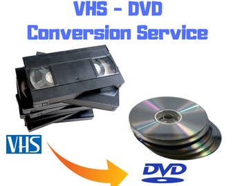 VHS To DVD Video Tape Transfer Service