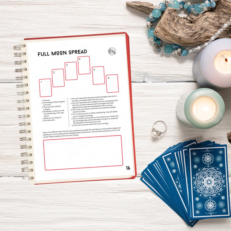 Simple Tarot Examples 45 Tarot Spread Examples Cheat Sheet: Tarot Guidebook (digital Download ...