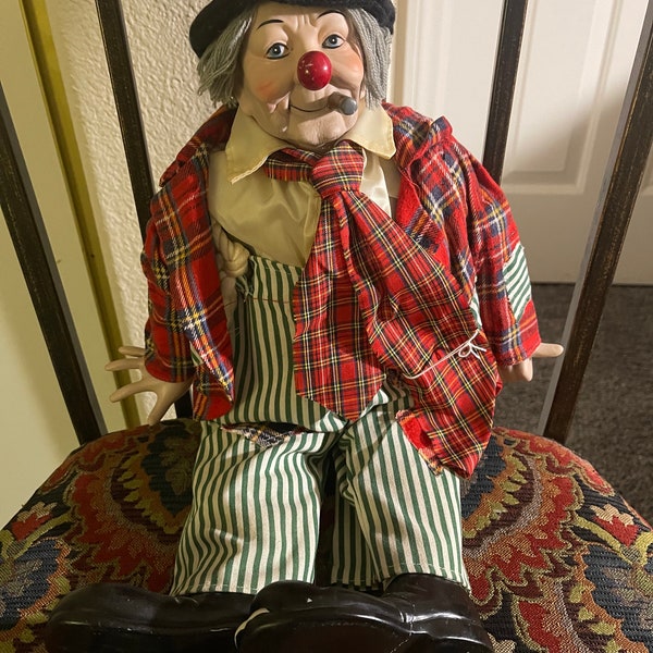 Hobo ceramic clown