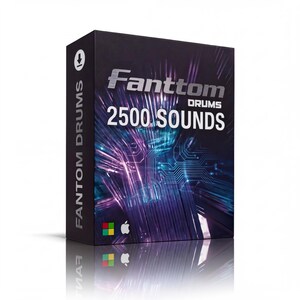 Fantom Drum Kit Drum Samples Pack MPC Keyboard Drum Kit Logic Maschine FL Reason .wav