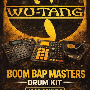 Boom Bap Master Drum Kit Sample Pack Hip Hop Loops Wu-Tang Rap Sounds East Coast New York Rza Royalty Free