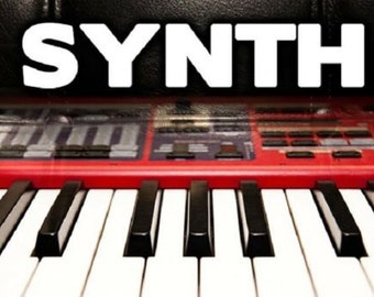 Synthesizer Loops Synth Sounds Kit Classic Vintage & New Synth Sample Pack EDM House Hip Hop Synthwave Synthpop Techno Trance