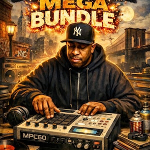 Paquete de batería DJ Premier, paquetes de muestra, bucles de hip hop de la costa este, 6000 sonidos, vinilo Primo, LoFi, Neo Soul, R&B, Jazz, House, R&B, Grime