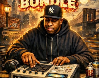 DJ Premier Bundle Drum Kits Sample Packs East Coast Hip Hop  Loops 6,000 Sounds Primo Vinyl LoFi Neo Soul R&B Jazz House RnB Grime