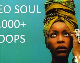 Neo Soul LOOPS Instrumentals R&B Sounds Sample Pack RnB FUNK JAZZ Phrases Nu Soul Hip Hop Boom Bap Tracks