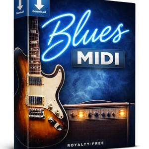 Blues MIDI Pack - Royalty-Free Chords, Melodies & Riffs
