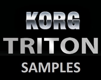 Korg Triton Samples 16 bit .wav Ethnic MPC Hip Hop House Dubstep DNB electro rap