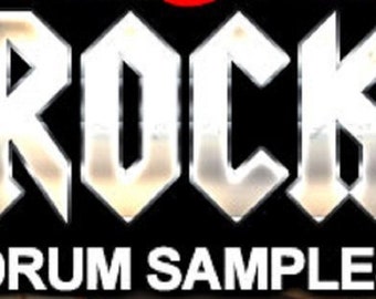 Rock Drum Kit Rock Sample Pack Rock'n'Roll Drums Rock&Roll  Sounds  Sounds Rap Anthem Acoustic Drums