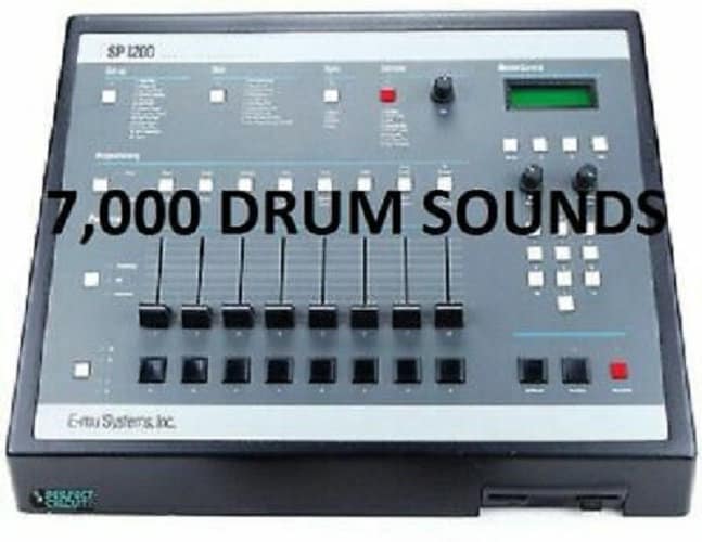 7000 Sounds Vintage Drum Machine SAMPLES KIT MPC 1000 2000 2500 Fruity
