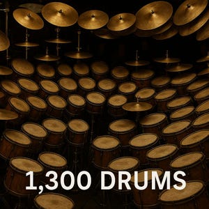 Live 2 Drum Sounds Kit Acoustic Percussion .wav Samples Maschine FL Logic
