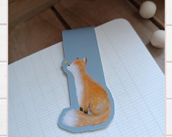 Bookmarks, Geschenk für Leseratte, schöne Lesezeichen, Lesezeichen Magnet, Lesezeichen magnetisch, besondere Lesezeichen, Mitbringsel, Fuchs