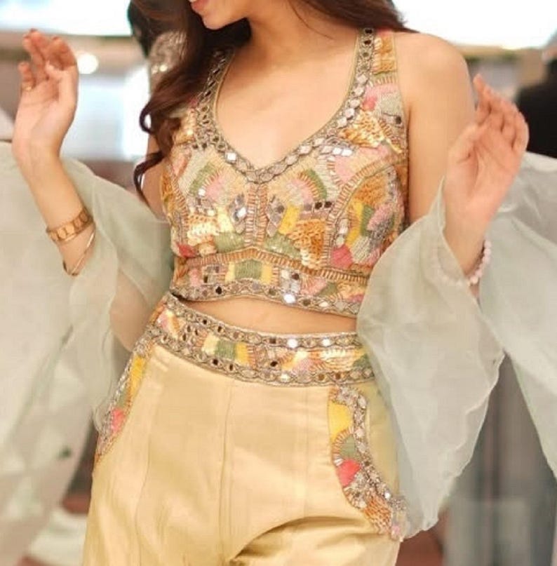 Hand Work Outfit That Brings Drama, Comfort, Style, and Everything in ...