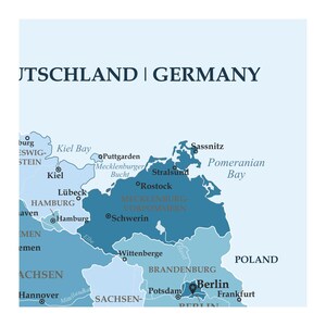 Map of Europe Germany Blue Colors - Il 300x300.6486904989 J2tt 