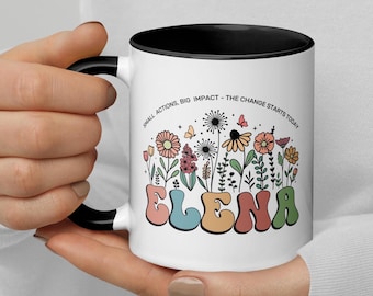 Personalized Mug with Name & Motivational Quote - Custom Gift for Women, Birthday, Mother's Day Sister, Friend or Coworker Custom gift ideas