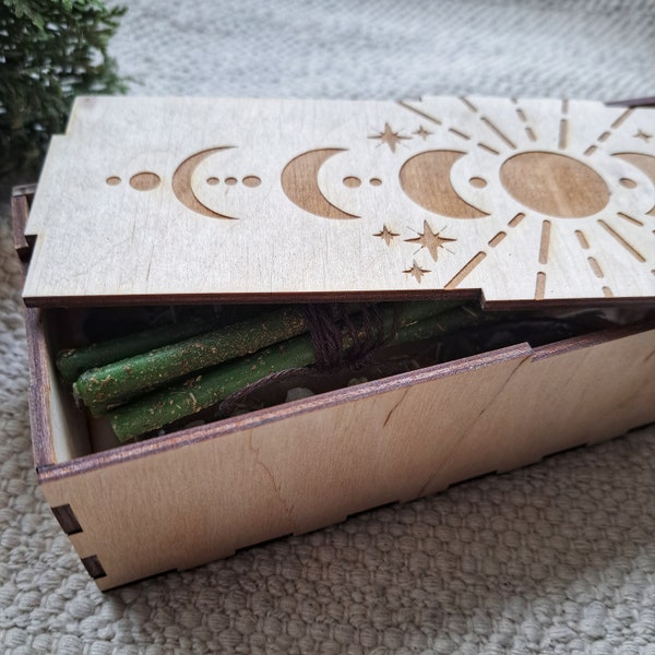 Candle Storage Box Etsy