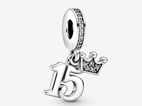 15th Birthday Dangle Charm Charm for Pandora Braclet. Etsy