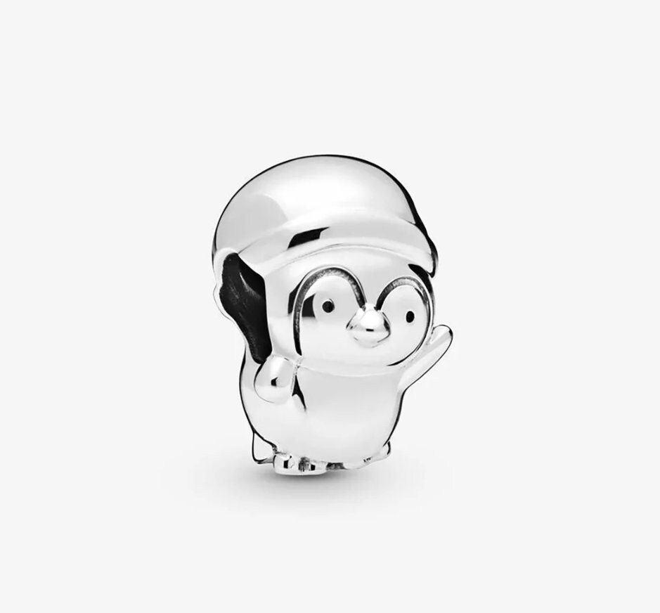 Christmas Penguin Charm charm for pandora braclet. ale 925s